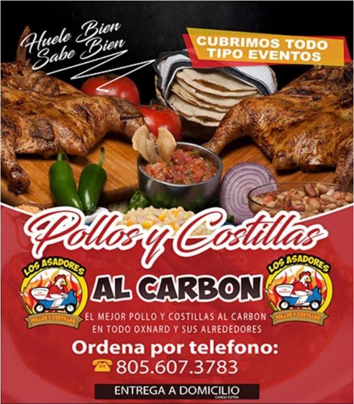 Los Asadores catering service setup